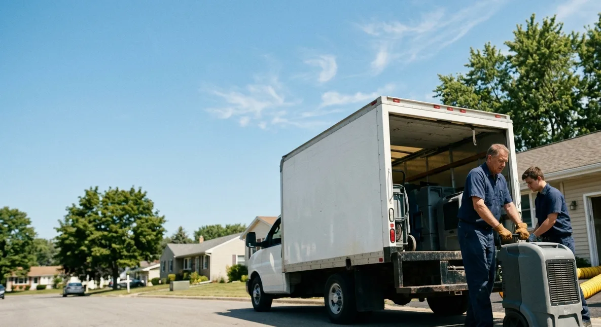 Water Damage Cleanup in Hamel, IL near me